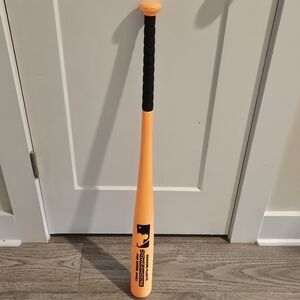 MLB Plastic Powerhouse Plastic Baseball Bat - 64003 - Orange - 33" Length